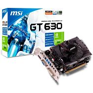 MSI Video Card N630GT-MD1GD3 DDR3 2GB/128bit, 810MHz/1620MHz, PCI-E 2.0 x16, HDMI, DVI, VGA Cooler (Double Slot), Retail