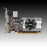 MSI Video Card Radeon HD 6450 DDR3 1024MB/64bit, 625MHz/1333MHz, PCI-E 2.1 x16,HDMI,DVI, VGA Cooler, Retail