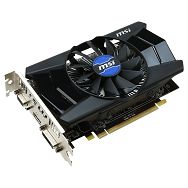 MSI Video Card Radeon R7 250 GDDR3 2GB/128bit, 1050MHz/1800MHz, PCI-E 3.0 x16, HDMI, DVI, VGA Cooler(Double Slot), Retail