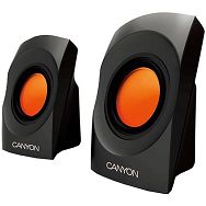 Multimedia - Speaker CANYON CNR-SP20JB (Stereo, 4W, 130Hz-16kHz, Black)