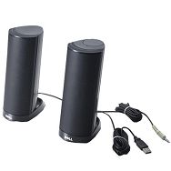 Multimedia - Speaker DELL AX210CR USB (Stereo, 1.2W, Black)