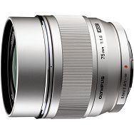 M.Zuiko Digital ED 75mm 1:1.8 / ET-M7518 SREBRNI