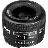 Nikon AF 28mm f/2.8D FX širokokutni objektiv fiksne žarišne duljine Nikkor 28 2.8 f/2.8 prime wide lens (JAA128DA)