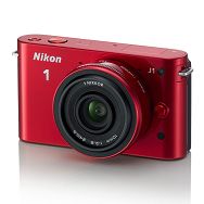 NIKON 1 J1 Red KIT + 1 NIKKOR 10mm f/2.8 VVA155K002