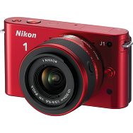 NIKON 1 J1 Red KIT + 1 NIKKOR VR 10-30mm f/3.5-5.6 VVA155K001
