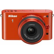 NIKON 1 J2 Orange Kit +1 11-27.5mm f/3.5-5.6 VVA166K005