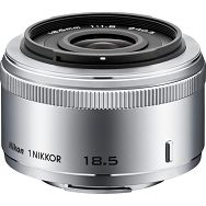 Nikon 1 NIKKOR 18.5mm f/1.8 Silver JVA102DB objektiv
