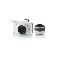NIKON 1 V1 White KIT + 1 NIKKOR VR 10-30mm f/3.5-5.6 + 1 NIKKOR 10mm f/2.8 VVA102K004