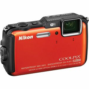 Nikon COOLPIX AW120 Orange fotoaparat