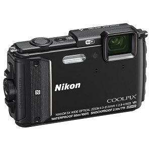 Nikon Coolpix AW130 Black Digitalni kompaktni fotoaparat Digital Camera (VNA840E1)