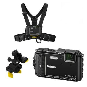 Nikon COOLPIX AW130 Black Outdoor Kit