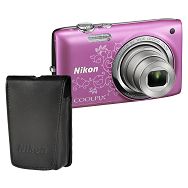 Nikon COOLPIX S2700 Pink Line Art Style Digitalni kompaktni fotoaparat