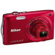 Nikon COOLPIX S3300 Red  Style Digitalni kompaktni fotoaparat