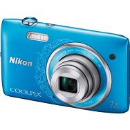 Nikon COOLPIX S3500 Blue Line art Style Digitalni kompaktni fotoaparat