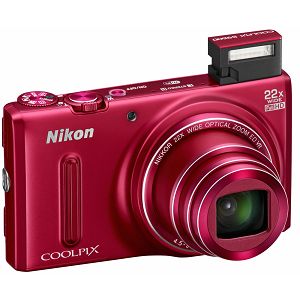 Nikon COOLPIX S9600 Red VNA502E1 fotoaparat