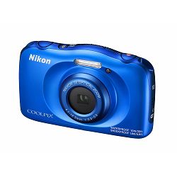 Nikon Coolpix W100 Blue VQA011E1 All Weather Waterproof Digital Camera plavi vodonepropusni vodootporni podvodni digitalni kompaktni fotoaparat