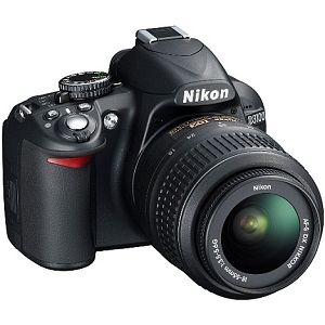 Nikon D3100 KIT WITH AF18-55 Black Consumer DSLR
