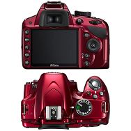 Nikon D3200 Body RED Consumer DSLR fotoaparat VBA331AE