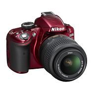 Nikon D3200 KIT WITH AF18-55VR RED Consumer DSLR fotoaparat VBA331K001