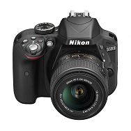 Nikon D3300 kit 18-55VR Black fotoaparat + objektiv VBA390K002