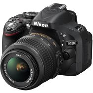 Nikon D5200 KIT WITH AF18-55VR BLACK Consumer DSLR fotoaparat VBA350K001