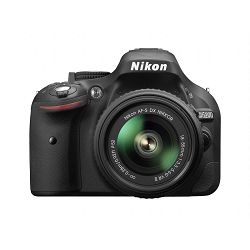 Nikon D5200 KIT WITH AF18-55VRII BLACK DSLR fotoaparat VBA350K007 18-55 VR II
