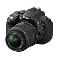Nikon D5300 + 18-55 VR crni DSLR fotoaparat i objektiv D5300 KIT WITH AF18-55VR BLACK