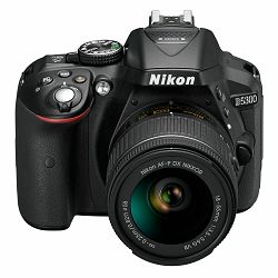 Nikon D5300 + AF-P 18-55 VR KIT Black DSLR fotoaparat AF-P 18-55VR (VBA370K007)