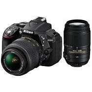 Nikon D5300 KIT WITH AF18-55VR + AF55-300VR VBA370K006 DSLR fotoaparat