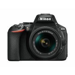Nikon D5600 + AF-P 18-55 VR DX KIT DSLR Digitalni fotoaparat Camera with 18-55mm f/3.5-5.6 lens (VBA500K001)