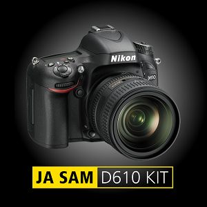 Nikon D610 + AF-S 24-120mm F/4G VR KIT Digitalni fotoaparat s objektivom 24-120 F4