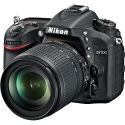 Nikon D7100 + 18-105VR KIT Consumer DSLR Digitalni fotoaparat s objektivom 18-105mm VR (VBA360K001)