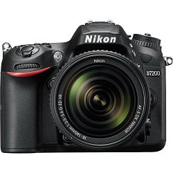 Nikon D7200 + 18-140VR kit DSLR digitalni fotoaparat 18-140mm f/3.5-5.6G ED 18-140 VR (VBA450K002)