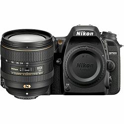 Nikon D7500 + 16-80 VR KIT DSLR digitalni fotoaparat i objektiv Nikkor AF-S DX 16-80mm f/2.8-4E ED (VBA510K005)