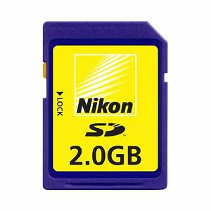 Nikon Nikon 2GB SD Card Standard ALM00039NK memorijska kartica