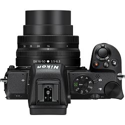 Nikon Z50 + Z 16-50mm f/3.5-6.3 VR DX KIT Mirrorless Digital Camera bezrcalni digitalni fotoaparat tijelo s objektivom (VOA050K001)