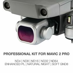 NiSi Professional KIT filter for DJI Mavic 2 Pro ND4 + ND8 + ND16 + ND32 + ND64 + Natural Night + Enhanced PL + Soft GND8