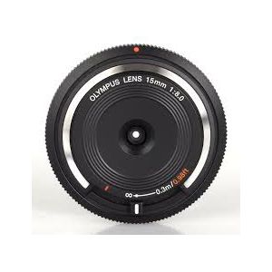 Olympus Body Cap Lens 15mm 1:8.0 / BCL-1580 black Micro Four Thirds MFT - PEN Camera objektiv lens lenses V325010BE000