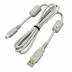 Olympus CB-USB6 (W) USB cable for SP-570UZ/SP-565UZ/590UZ/620UZ/720UZ/800UZ,  XZ-1, SZ-10/14/20/30MR/31MR, SH-21/SH-25MR, TG-820/620/320 kabel za digitalni kompaktni fotoaparat N1864200
