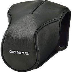 Olympus CS-46FBC black Body jacket with front case for E-M5 Mark II V601067BW000