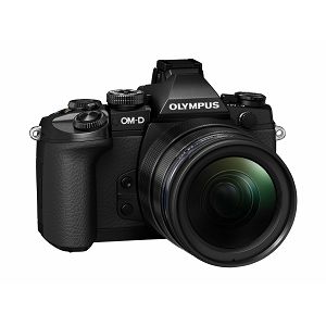 Olympus E-M1 + EZ-M 12-40mm f/2.8 PRO black incl. Charger Battery & Lens Hood Micro Four Thirds MFT - OM-D Camera digitalni fotoaparat V207017BE000 EZ-M1240