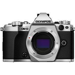 Olympus E-M5 II Body Silver srebreni OM-D digitalni fotoaparat E-M5II Camera incl. Charger & Battery Micro Four Thirds MFT V207040SE000