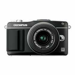 Olympus E-PM 2 14-42mm black E-PM2 crni (1442mm II R Black) KIT V206021BE000