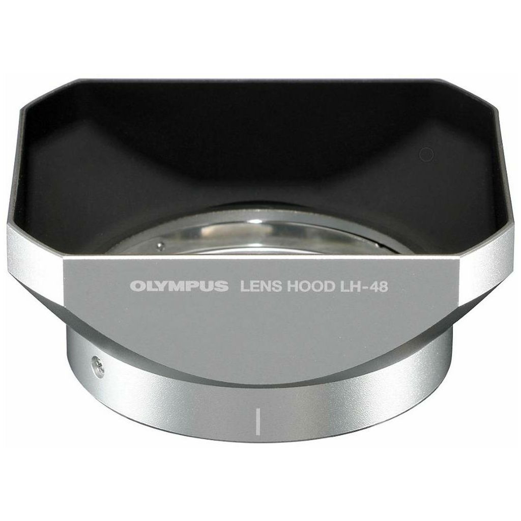 Olympus LH-48B Lens Hood silver (metal) EW-M1718 V324482SW000