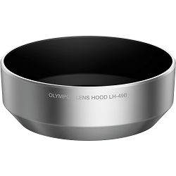 Olympus LH-49B Lens Hood for M.ZUIKO DIGITAL 25mm 1:1.8 silver V324492SW000