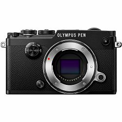 Olympus PEN-F + 17mm 1.8 Crni KIT Mirrorless Micro Four Thirds MFT PEN Black digitalni fotoaparat + objektiv EW-M1718 incl. Charger + Battery (V204063BE000)