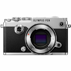Olympus PEN-F Body Silver incl. Charger + Battery Mirrorless Micro Four Thirds Digital Camera MFT srebreni digitalni fotoaparat (V204060SE000)