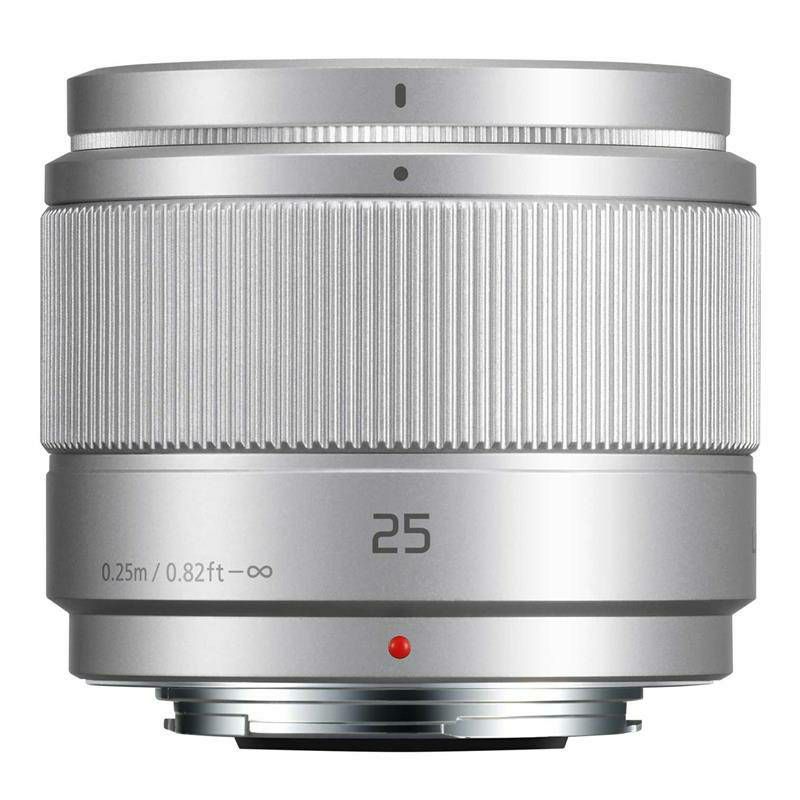 Panasonic 25mm f/1.7 Asph Silver (bulk) Lumix G standardni objektiv za Micro Four Thirds MFT micro4/3" H-H025ME H-H025M (H-H025ME-S)