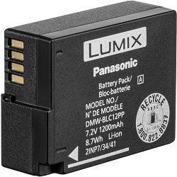Panasonic DMW-BLC12 1200mAh 7.2V 8.7Wh baterija za Lumix DMC-GH2 DMC-FZ200 DMC-G5 DMC-G6 DMC-G85 FZ200 FZ1000 GH2 G5 G6 DMW-BLC12 Leica Q Typ 116 V-Lux Typ 114 Sigma Quattro dp0 dp1 dp2 (DMW-BLC12E)