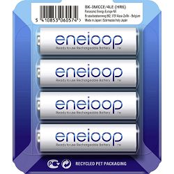 Panasonic Eneloop 4xAA 1900mAh punjive baterije sliding pack (BK-3MCCE/4LE)
